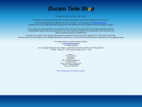 ducatoteile.com Webseite Vorschau
