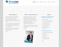 domacon.de Webseite Vorschau