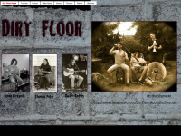 dirt-floor.de Webseite Vorschau