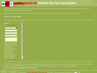 domain-gesetz.de Webseite Vorschau