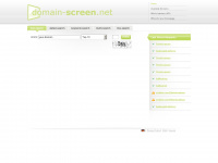 domain-screen.net Webseite Vorschau
