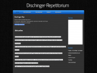 dischinger-rep.de Webseite Vorschau