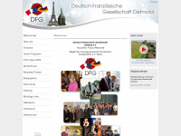 dfg-detmold.de Webseite Vorschau