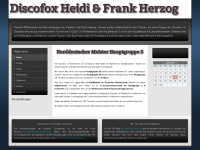 discofoxx.de Webseite Vorschau