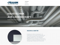 dfrahm.de Webseite Vorschau
