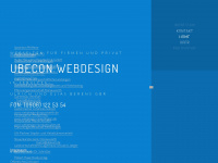 ubecon.de Webseite Vorschau