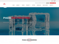 padaengineering.com Webseite Vorschau