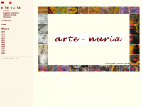 arte-nuria.de Webseite Vorschau