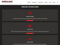 kreiling-technologien.de Webseite Vorschau
