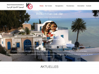 deutsch-tunesische-gesellschaft.de Webseite Vorschau
