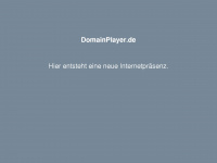 domainplayer.de Webseite Vorschau