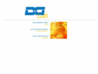 dg-light.de Webseite Vorschau