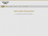 swiss-alpine-flying-center.ch Webseite Vorschau