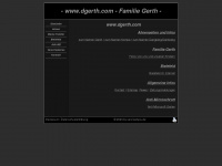 dgerth.com Webseite Vorschau
