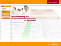 discountfactoring.de Webseite Vorschau