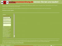 domainsprozessordnung.de Webseite Vorschau