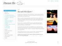 discover-rio.com Webseite Vorschau