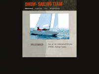 dhbw-sailing-team.de Webseite Vorschau