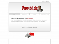 dombi.de Webseite Vorschau