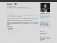 dhiller.de Webseite Vorschau