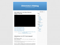 dhinrichs.wordpress.com Webseite Vorschau