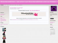 disorderedkitten.wordpress.com Webseite Vorschau