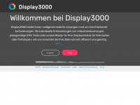 display3000.com Webseite Vorschau