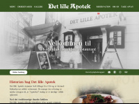 detlilleapotek.dk Webseite Vorschau