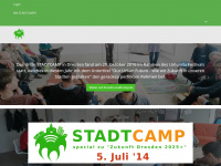 stadtcamp.de Webseite Vorschau