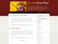 spanien-reiseblog.de Webseite Vorschau