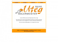 malermeister-uteg.de Webseite Vorschau