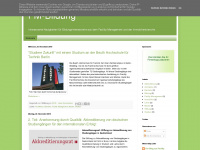 facilitymanagement-bildung.blogspot.com Webseite Vorschau