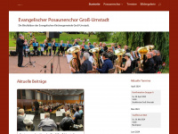posaunenchor-gross-umstadt.de Webseite Vorschau