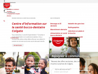 colgate.fr Webseite Vorschau