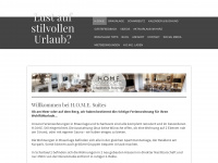 home-suites.de Webseite Vorschau