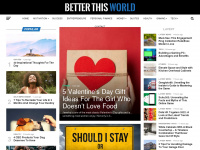 betterthisworld.com Webseite Vorschau