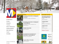 montessori-ffb.de Webseite Vorschau