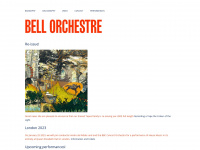 bellorchestre.com Webseite Vorschau