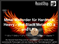 recordshop-online.de Webseite Vorschau
