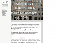 pink-immo.de Webseite Vorschau