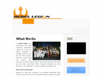 rebellegion.com Webseite Vorschau