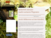 wildtierhilfe-odenwald.de Webseite Vorschau