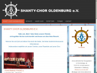 shantychor-oldenburg.de Webseite Vorschau
