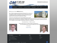 omforum.eu Webseite Vorschau