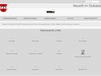 neustift.tirol.gv.at Webseite Vorschau