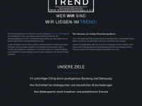 trend-wt.at Webseite Vorschau