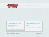 duensing-bau.de Webseite Vorschau