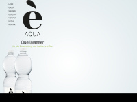 e-aqua.de Webseite Vorschau