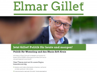elmar-gillet.de Webseite Vorschau