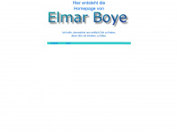 elmarboye.de Webseite Vorschau